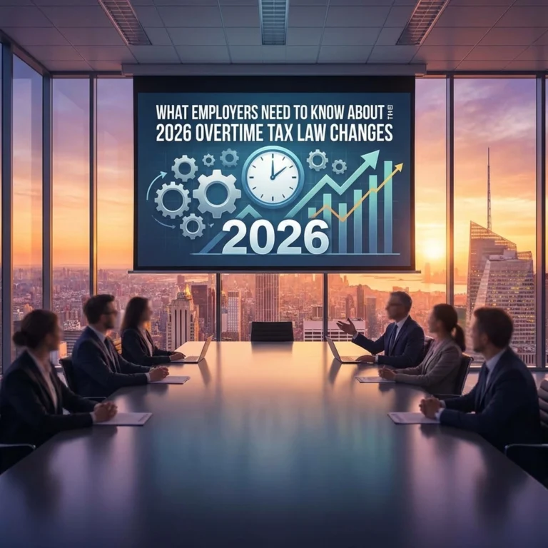 2026 Overtime Tax Law Changes: What Employers Need to Know (and Steps to Take)