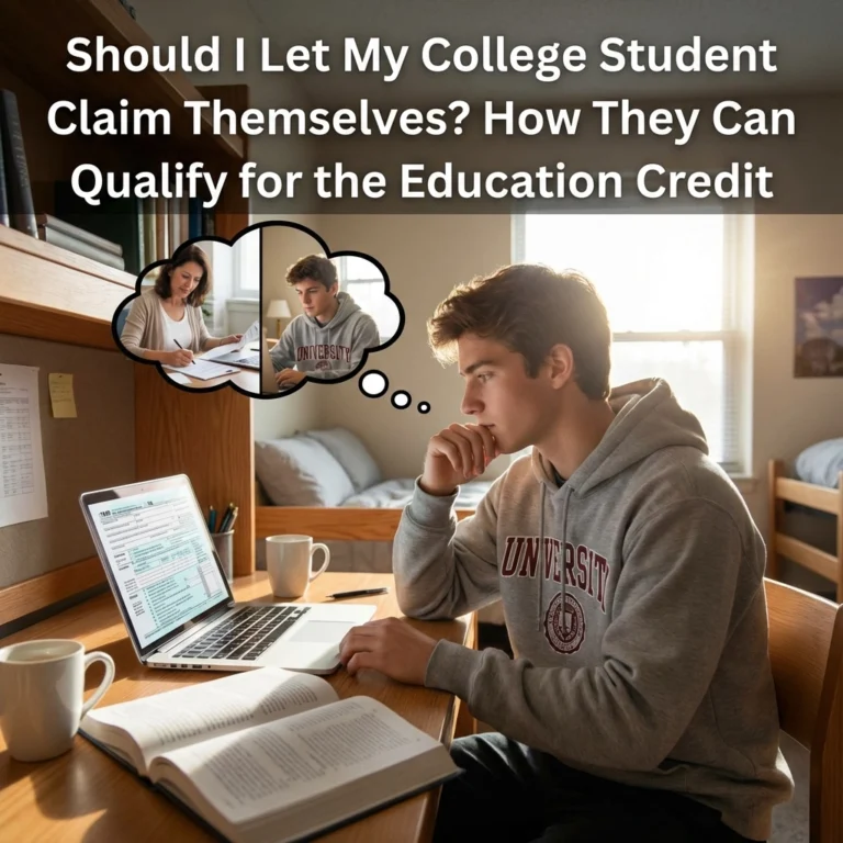 Should I Let My College Student Claim Themselves? How They Can Qualify for the Education Credit