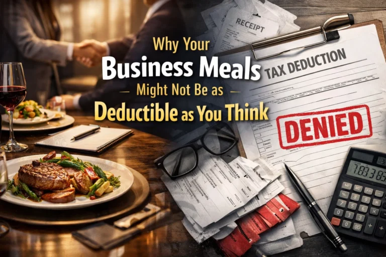 Why Your Business Meals Might Not Be as Deductible as You Think